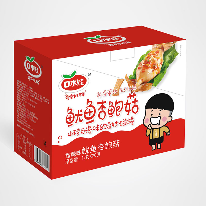 魷魚杏鮑菇（香辣味）