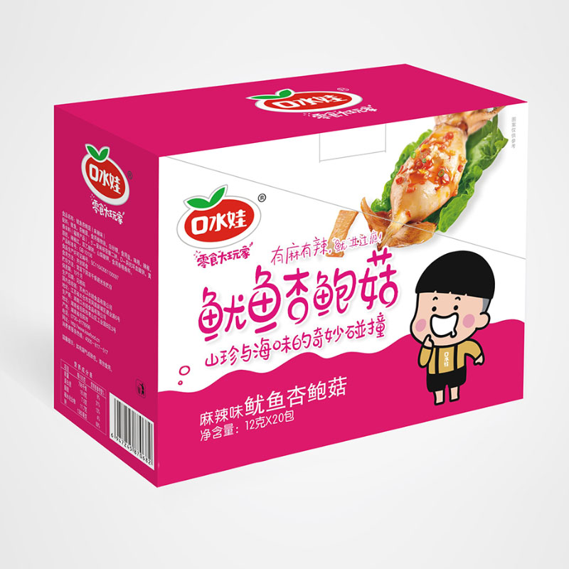 魷魚杏鮑菇（麻辣味）